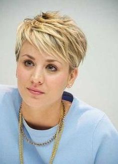 Pin On Short Blonde Pixie Within Most Up To Date Pixie Hairstyles With Sleek Undercut (View 7 of 25)