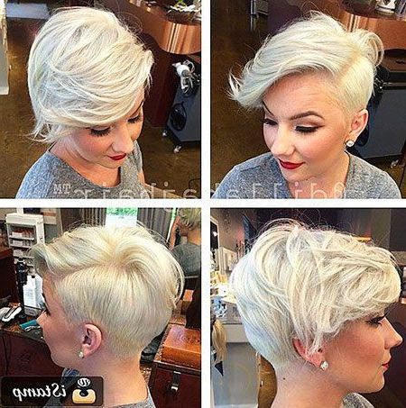 Pin On The Hair On My Head With Most Current Platinum Blonde Pixie Hairstyles With Long Bangs (View 9 of 25)