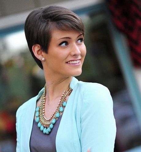 Pixie Cut For Straight Hair In Best And Newest Undercut Pixie Hairstyles With Hair Tattoo (View 18 of 25)