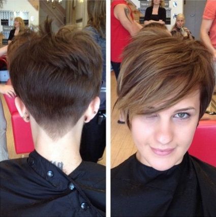 Pixie Haircut With Side Long Bangs – Capellistyle Intended For Most Recently Edgy Undercut Pixie Hairstyles With Side Fringe (View 11 of 25)