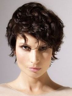 Sexy Black Curly Pixie Cut | Hair Style Blog I | Pinterest Regarding Best And Newest Curly Pixie Hairstyles With Segmented Undercut (View 10 of 25)