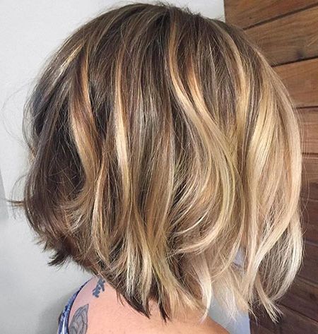 Short Haircuts 2019 Pertaining To Blonde Balayage On Short Dark Hairstyles (View 11 of 25)