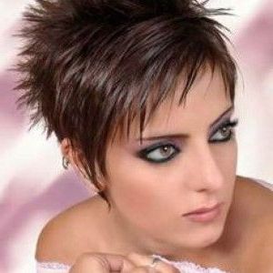 Short Spiky Pixie Haircut | Hairstyle Pictures Gallery With 2018 Spiky Short Hairstyles With Undercut (View 11 of 25)