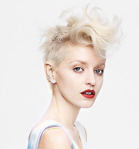 Super Short Pixie Haircut For 2015 2016 – Styles 7 Intended For Newest Undercut Pixie Hairstyles With Hair Tattoo (View 24 of 25)