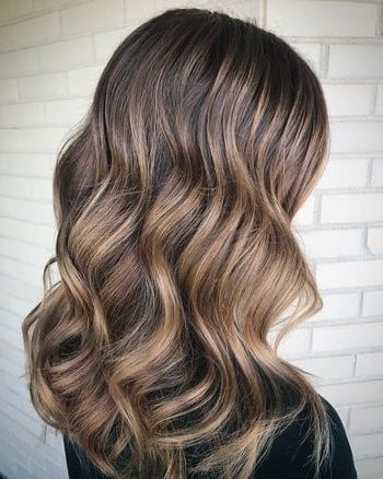 The Best Brunette Haircolors: Warm, Cool & Natural Shades Within Warm Blonde Balayage Hairstyles (View 24 of 25)