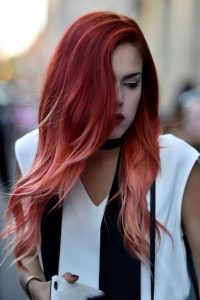 Top 25 Red Balayage Hairstyles To Try Asap – Hairstylecamp Intended For Pixie Hairstyles With Red And Blonde Balayage (View 14 of 25)