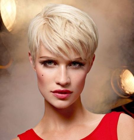 Undercut Pixie For Thin Hair  Short Haircuts For Fine Hair Pertaining To Latest Pixie Undercuts For Curly Hair (View 23 of 25)
