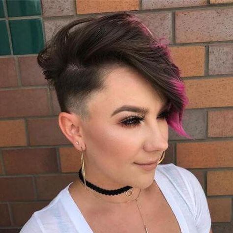Very Short Asymmetrical Pixie Haircuts – 25+ Regarding Most Recently Asymmetrical Pixie Hairstyles With Pops Of Color (View 4 of 25)