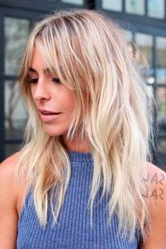 110 Curtain Bangs Ideas In 2021 | Long Hair Styles, Hair Inside Layered Wavy Hairstyles With Curtain Bangs (Photo 23 of 25)