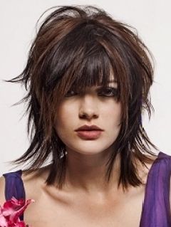 12 Shaggy Haircuts | Learn Haircuts In Wavy Textured Haircuts With Long See Through Bangs (View 25 of 25)