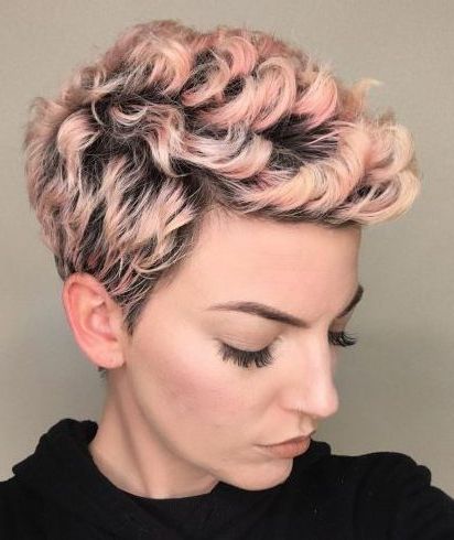 14 Cutest Short Messy Hairstyles You Will Love In 2019 With Shag Hairstyles With Messy Wavy Bangs (View 5 of 25)