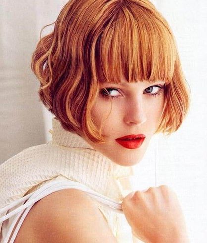 16 Short Wavy Hairstyles Which Are Saucy, Crisp And Adorable! Throughout Shaggy Short Wavy Bob Haircuts With Bangs (Photo 4 of 25)