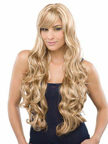 [17% Off] 2021 Top Quality Side Bang Fluffy Charming Long In Wavy Hairstyles With Side Swept Wavy Bangs (View 17 of 25)
