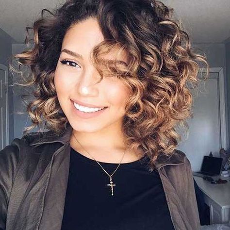 20 Alternative Curly Bob Haircuts | Bob Haircut And Pertaining To Cute French Bob Hairstyles With Baby Bangs (View 2 of 25)