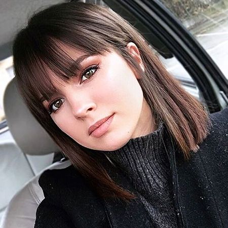 25 Haircuts With Bangs For Women | Hairstyles And Haircuts Intended For Wavy Hairstyles With Layered Bangs (View 11 of 25)