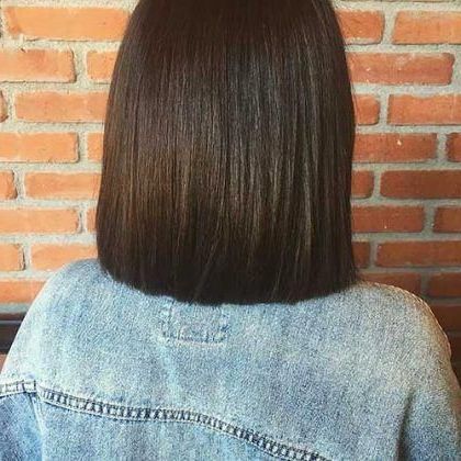 30 Bob Hairstyle 2017 #picturesofbobhaircuts | Bob For Super Textured Mullet Hairstyles With Wavy Fringe (View 23 of 25)