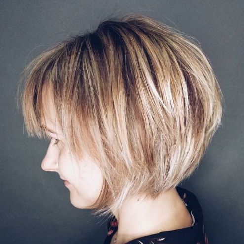 60 Best Short Bob Haircuts And Hairstyles For Women In Regarding Shaggy Short Wavy Bob Haircuts With Bangs (Photo 1 of 25)