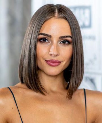 78 Bob And Lob Hairstyles That Will Make You Want Short Throughout Lob Haircuts With Wavy Curtain Fringe Style (View 17 of 25)