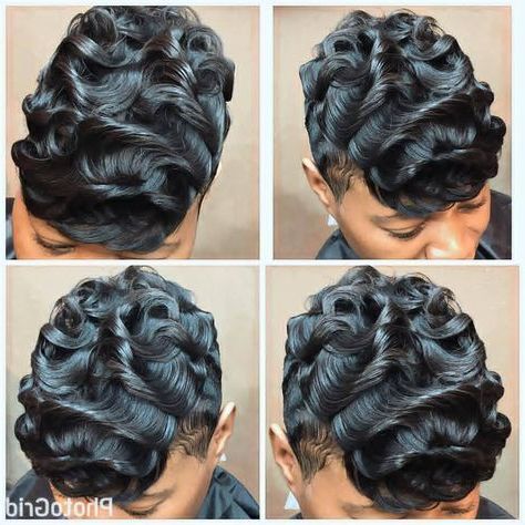850 Likes, 27 Comments – Style Q / Hotlanta Hair Intended For Long Pixie Haircuts With Soft Feminine Waves (View 20 of 25)