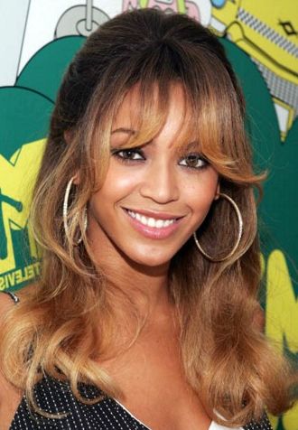 Beyonce Soft Bangs – My New Hair Intended For Soft Waves And Blunt Bangs Hairstyles (View 14 of 25)