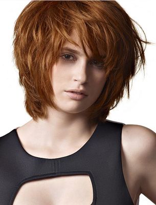 Choppy Bob Hairstyles Inside Long Choppy Layers And Wispy Bangs Hairstyles (View 6 of 25)