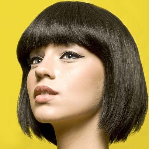 Classic Bob With Blunt Bangs | Stylish Hair, Hair Pertaining To Cute French Bob Hairstyles With Baby Bangs (Photo 1 of 25)