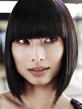 Cool Bangs Hairstyles For Teen Girls With Regard To Cute French Bob Hairstyles With Baby Bangs (Photo 8 of 25)