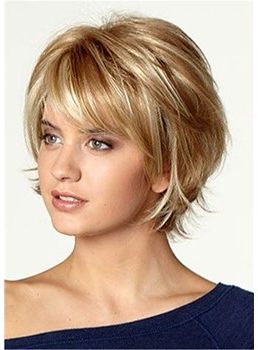 Find Best Short Layered Hairstyles For Women Online Sales Intended For Medium Length Wavy Hairstyles And Choppy Bangs (Photo 25 of 25)