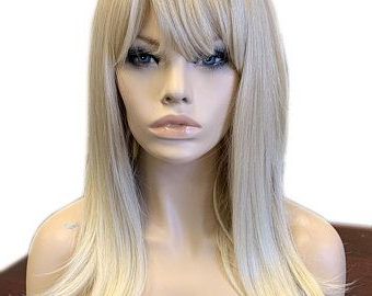 Forever Young Textured Layers Wig (color: 1 Black) Heat Inside Wavy Textured Haircuts With Long See Through Bangs (Photo 23 of 25)