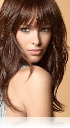 I Like This Haircut. Eyemadoll | Hair Styles, Hairstyles For Long Choppy Layers And Wispy Bangs Hairstyles (Photo 18 of 25)