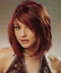 Medium Length Layered Hairstyles – The Xerxes With Medium Length Wavy Hairstyles And Choppy Bangs (View 4 of 25)