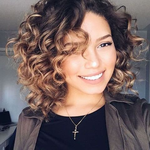Natural Curly Hairstyles To Try This Year 2021 2022 Throughout Wavy Textured Haircuts With Long See Through Bangs (Photo 14 of 25)