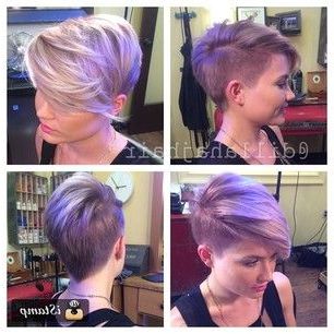Pin En Short Hairstyles With Sculptured Long Top Short Sides Pixie Hairstyles (View 10 of 25)