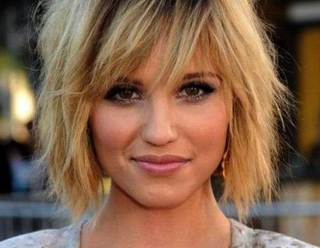 Pin On Hair Color Shades Of Blonde Trendy Hairstyles With Regard To Shaggy Bob Hairstyles With Soft Blunt Bangs (View 14 of 25)