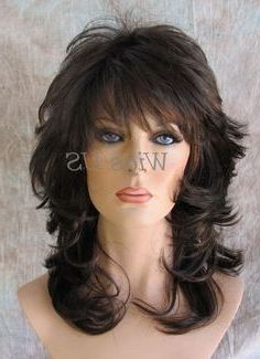 Pin On Hair Styles Inside Shag Haircuts With Curly Bangs (Photo 5 of 25)