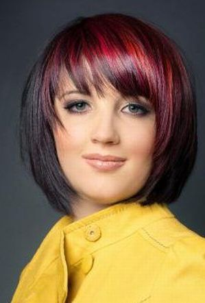 Pin On Hairdo Do's Intended For Short Wavy Bob Hairstyles With Bangs And Highlights (Photo 1 of 25)