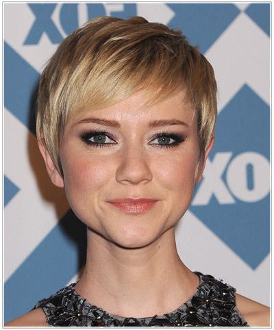 Pixie Cut For Straight Hair Throughout Short Wavy Hairstyles With Straight Wispy Fringe (Photo 25 of 25)