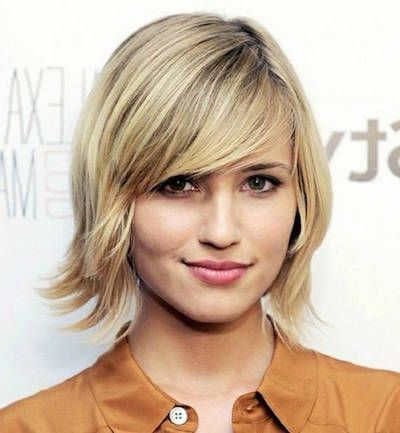 Run A Hair Straightener Through You Hair, And Then Sleep Intended For Shaggy Bob Hairstyles With Soft Blunt Bangs (Photo 2 of 25)