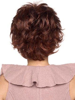 Short Curly Layered Hair Wigs With Bangs Within Very Short Wavy Hairstyles With Side Bangs (Photo 15 of 25)