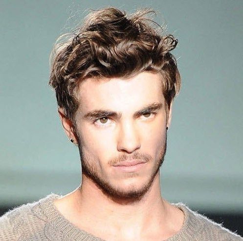 Short & Shaggy Hairstyle For Thick Hair | Wavy Hair Men With Regard To Shag Hairstyles With Messy Wavy Bangs (Photo 9 of 25)