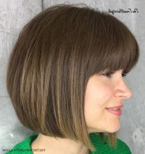 Textured Wavy Mid Length Cut – 60 Best Bob Hairstyles For For Super Textured Mullet Hairstyles With Wavy Fringe (View 3 of 25)