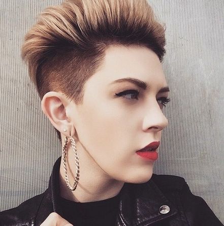 26 Super Cool Hairstyles For Short Hair – Pretty Designs Regarding Current Very Short Pixie Haircuts With A Razored Side Part (View 10 of 25)