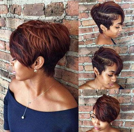 80+ Best Short Pixie Hairstyles For Black Women Regarding Most Recent Dark And Sultry Pixie Haircuts (View 3 of 25)
