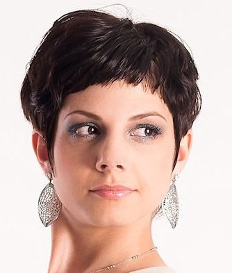 A Dark Pixie Design With Short Bangs And Wispy Bits (View 7 of 25)