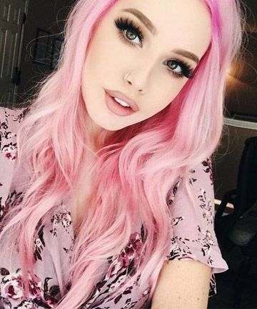 Best Hair Color For Green Eyes And Different Skin Tones In 2018 Textured Pastel Pink Pixie Haircuts (View 7 of 25)