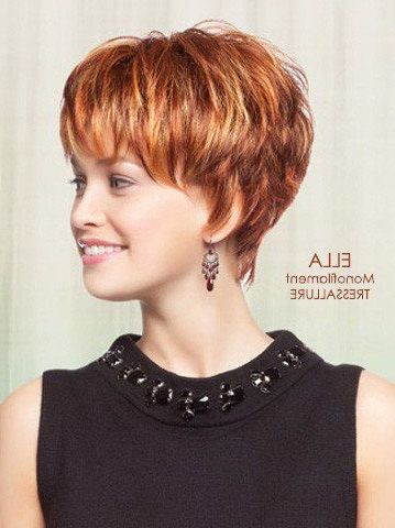 Épinglé Sur Short Hair Intended For Newest Pixie Haircuts With Shaggy Bangs (View 14 of 25)