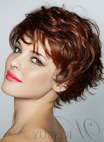 Graceful Short Feathered Pixie Haircut With Wispy Bangs Synthetic Hair Pertaining To Most Current Pixie Haircuts With Shaggy Bangs (View 1 of 25)