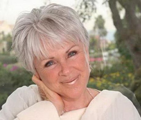 Hairstyles For Women Over 70 Throughout Newest Gray Pixie Haircuts For Older Women (View 12 of 25)
