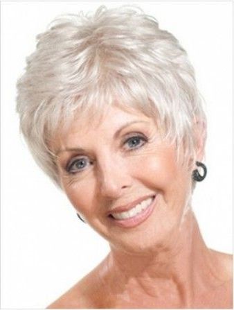 Image Result For Short Hairstyles Women Over 70 | Short Grey Hair, Very Throughout Most Current Gray Pixie Haircuts For Older Women (View 6 of 25)