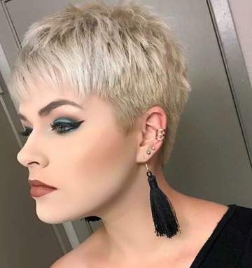 Kingsley Brown Short Hairstyles | Short Hair Styles, Thick Hair Styles Throughout Most Current Very Short Pixie Haircuts (View 3 of 25)